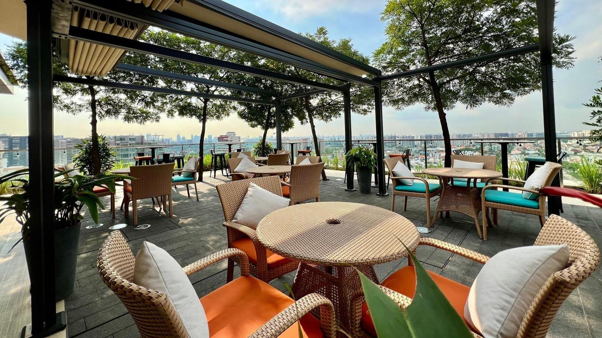 โรงแรมอินดิโก สิงคโปร์ กาตง ภายนอก รูปภาพ The Terrace
